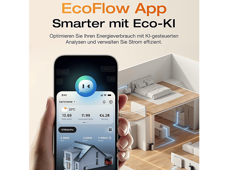 Kit solar ECOFLOW en color Gris de 3 MPPT — foto 7