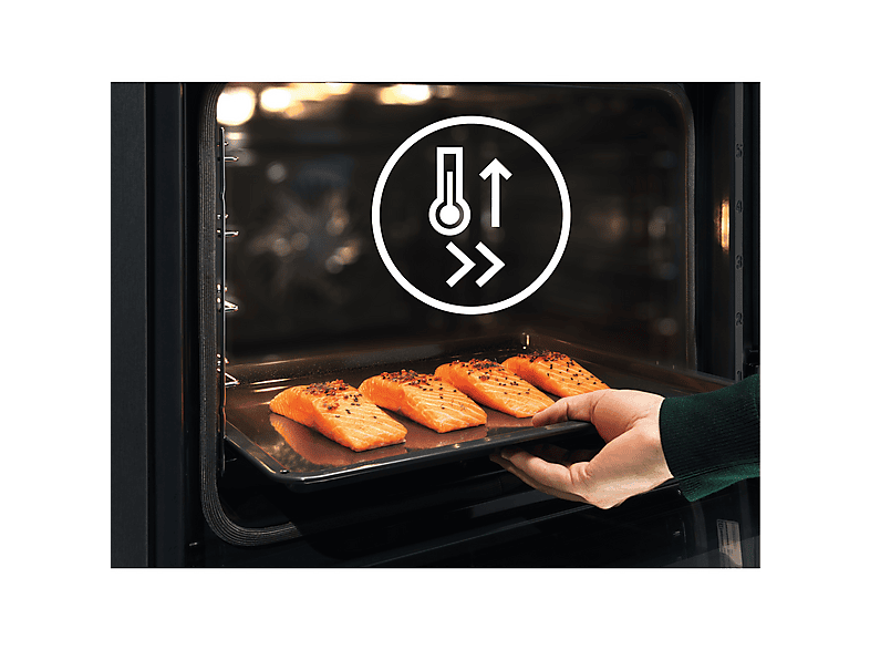 Horno compacto ELECTROLUX en color Negro, Integrable — foto 4
