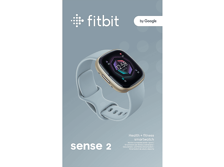 FITBIT Smartwatch 4.05 cm (mod. SENSE 2 AZUL ORO) en color Azul Oro — foto 6