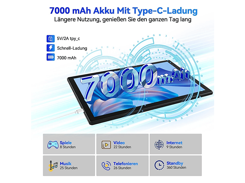Tablet MANIKE en color Gray (mod. P98) — foto 7