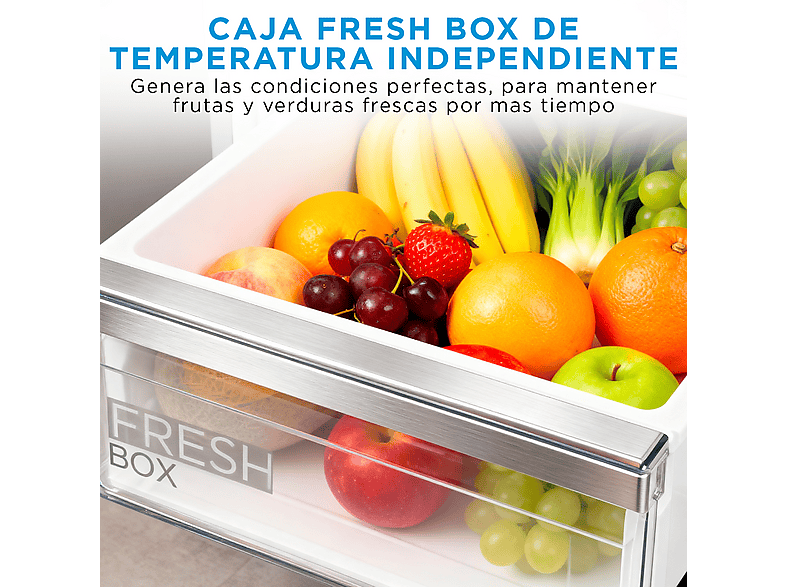 Frigorífico combi MIDEA en color Inox de No Frost — foto 8