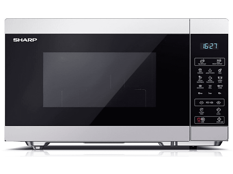 SHARP Microondas libre instalación 900 W (mod. YC-MG81E-W) en color Bicolor — foto 6