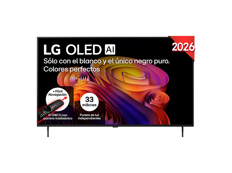 TV OLED 48" LG — OLED 4K y Procesador Inteligente α8 AI Processor 4K Gen3