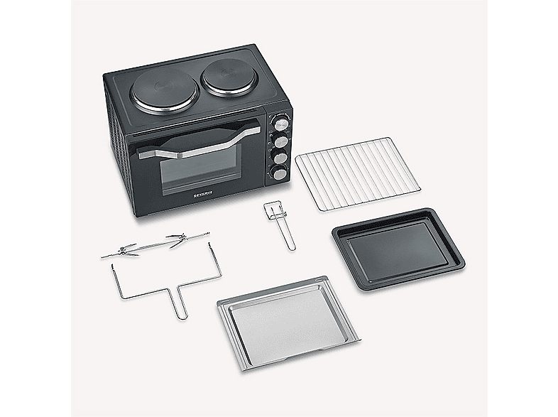 Horno de sobremesa SEVERIN con 2500 W en color negro — foto 5