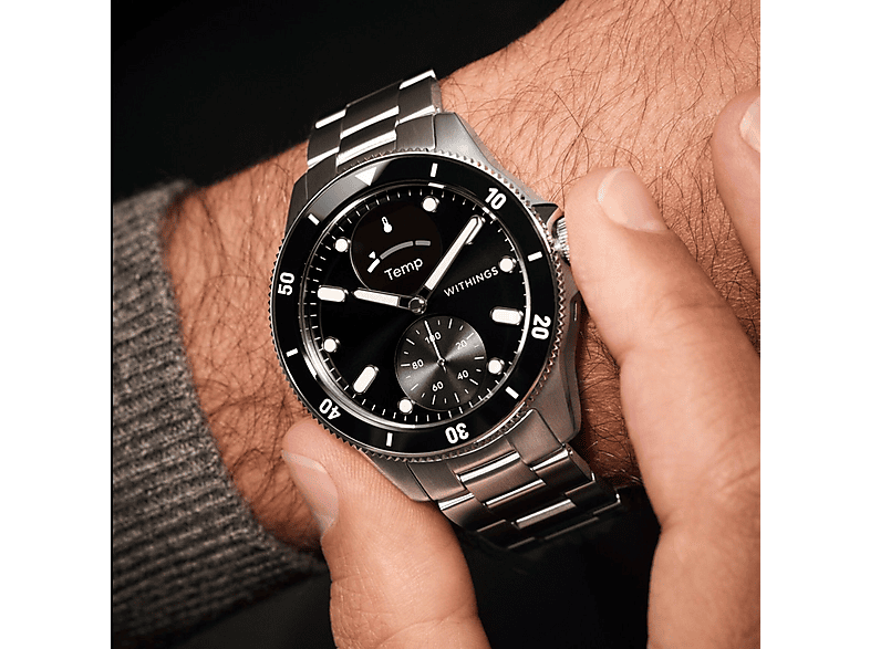 WITHINGS Smartwatch en color Negro — Talla única y Acero inoxidable — foto 7