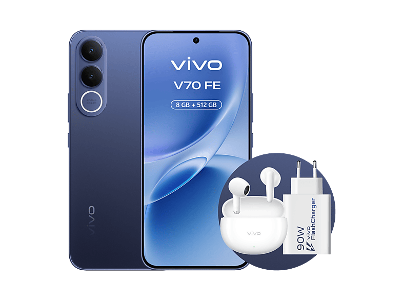 Móvil VIVO en color Ocean Blue de 512GB