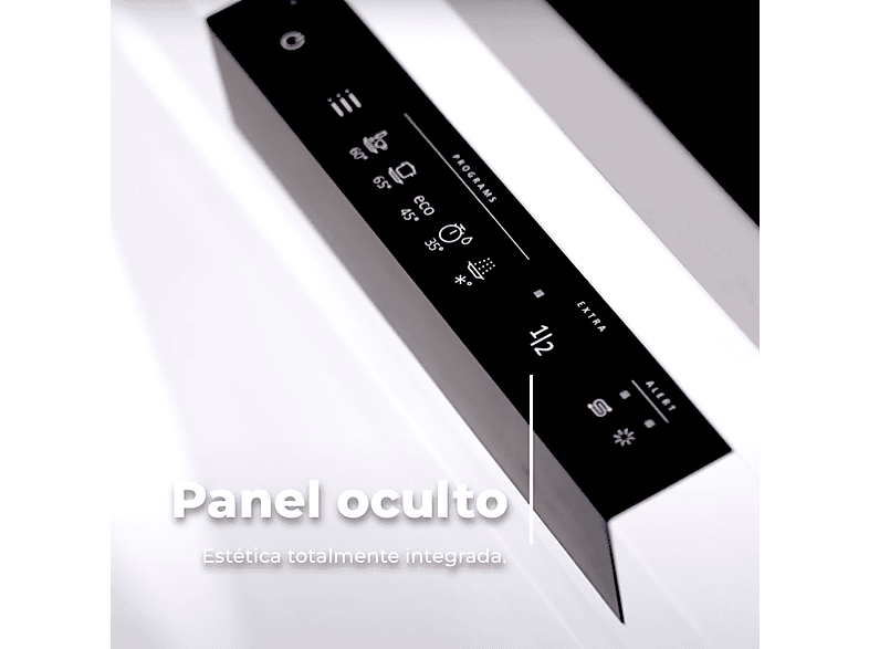 Lavavajillas libre instalación 45 cm EVVO con 5 programas en color Blanco — foto 3
