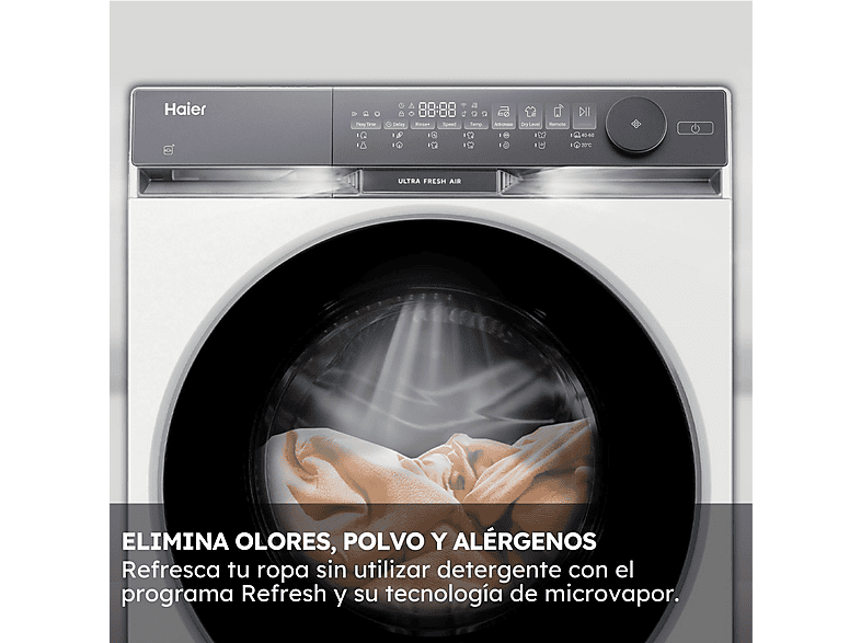 HAIER Lavadora secadora 10+6kg (mod. X7 HW100-B14367U-S) en color Blanco — foto 8