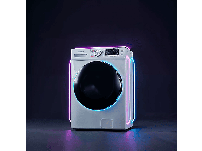 Lavadora carga frontal INFINITON en color Blanco, 18 kg — foto 4