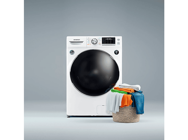 Lavadora carga frontal INFINITON en color Blanco, 18 kg — foto 5