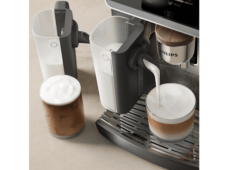 Cafetera superautomática PHILIPS con 15 Bar en color Negro — foto 4