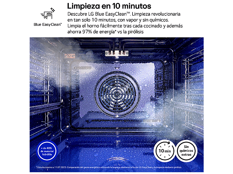Horno a vapor LG — Multifunción y Sistema de limpieza Blue EasyClean™ — foto 5