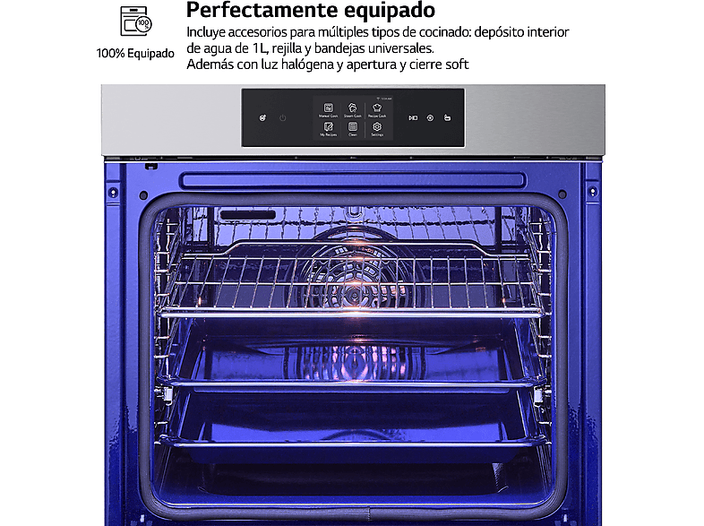 Horno a vapor LG — Multifunción y Sistema de limpieza Blue EasyClean™ — foto 7