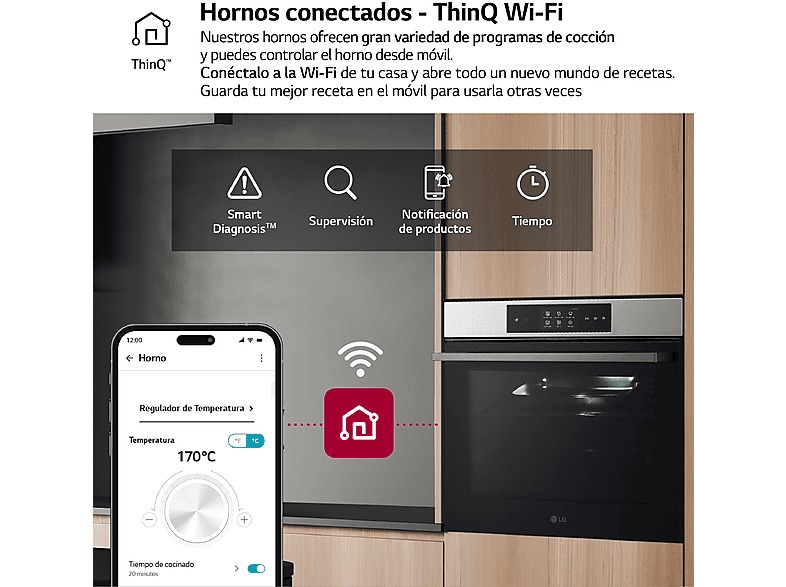 Horno a vapor LG — Multifunción y Sistema de limpieza Blue EasyClean™ — foto 12