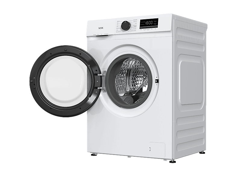 VOK Lavadora de carga frontal en color Blanco — Motor Inverter y 12 kg — foto 4