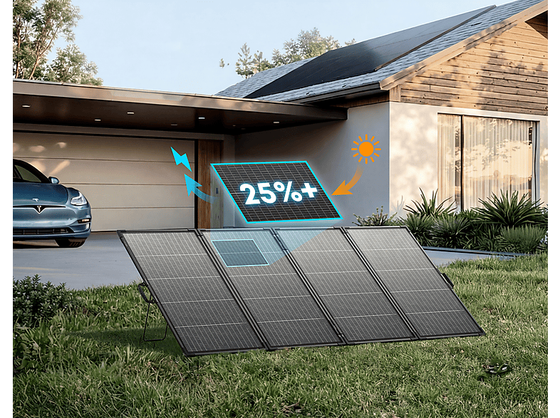 ANKER Paneles solares MC4 (mod. SOLIX PS400 Bifacial 400W) en color negro — foto 6