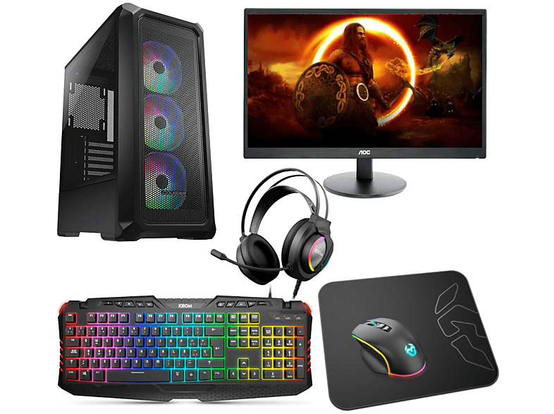 EPICAL-Q PC Gaming AMD Ryzen 5 5600G (mod. Pack Hplus10)