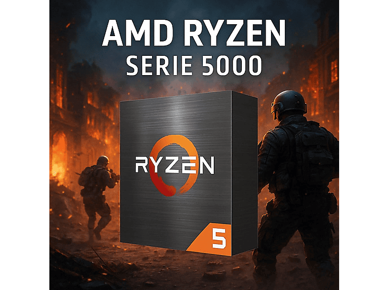 PC Gaming DEEPGAMING con AMD Ryzen 5-5500GT — foto 6