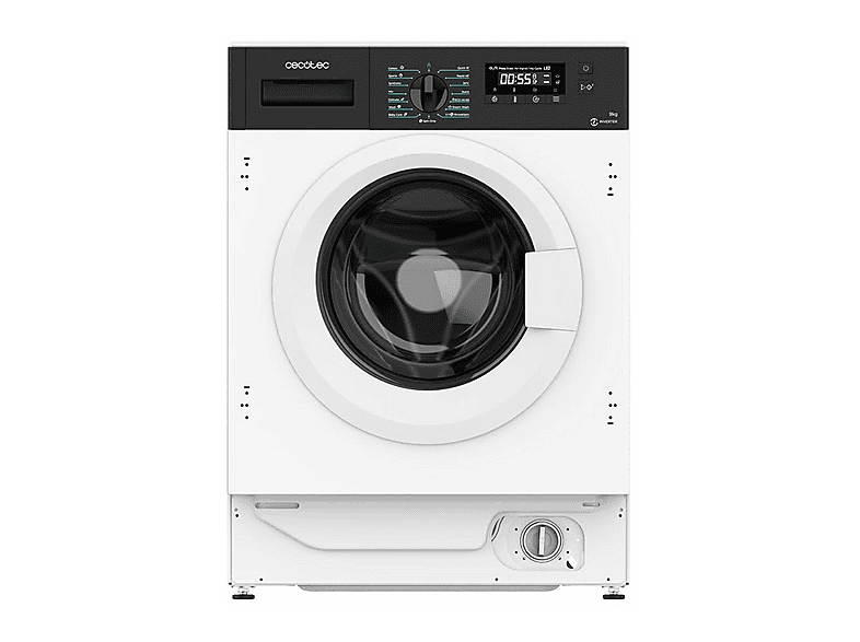 CECOTEC Lavadora integrable 9 kg (mod. Bolero DressCode 940 BI) en color Blanco — foto 3