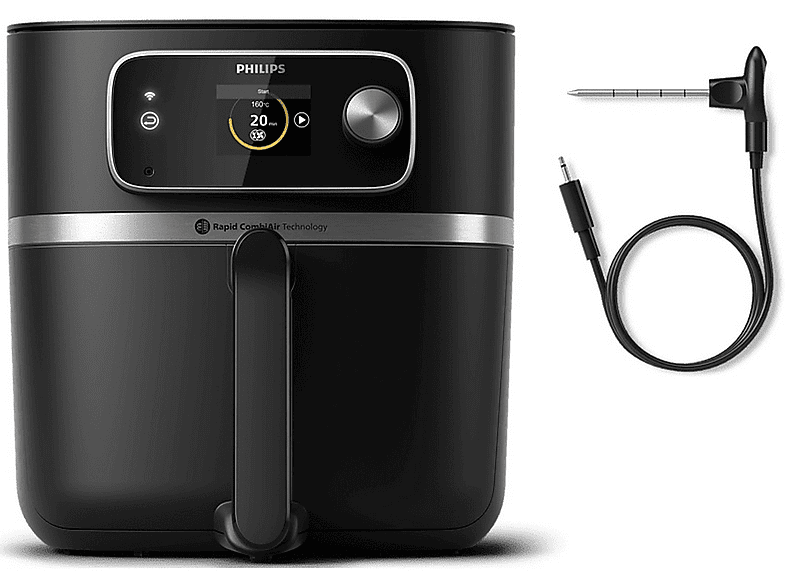 Freidora de aire PHILIPS en color Inox, 2200 W — foto 3