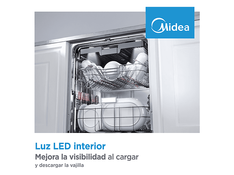 Lavavajillas MIDEA en color Inox, 14 servicios — foto 14