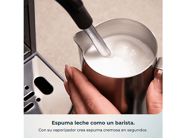 Cafetera superautomática CECOTEC en color Negro de Vaporizador — foto 3