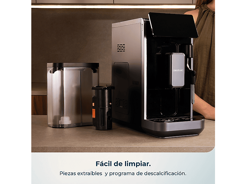 Cafetera superautomática CECOTEC en color Negro de Vaporizador — foto 4