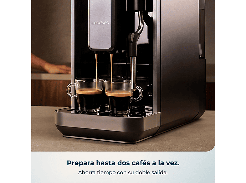 Cafetera superautomática CECOTEC en color Negro de Vaporizador — foto 5