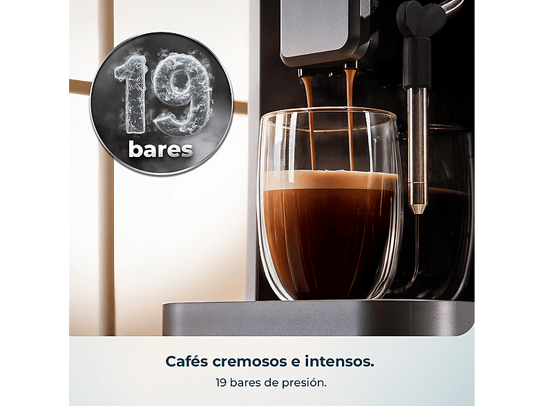 Cafetera superautomática CECOTEC en color Negro de Vaporizador — foto 6
