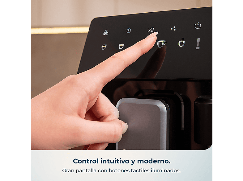 Cafetera superautomática CECOTEC en color Negro de Vaporizador — foto 9