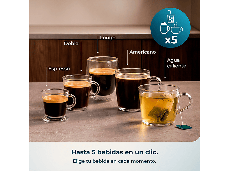 Cafetera superautomática CECOTEC en color Negro de Vaporizador — foto 14