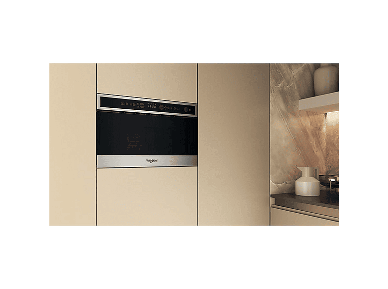 WHIRLPOOL Microondas integrable en color Negro, Acero inoxidable — 4 potencia y 22 l — foto 5