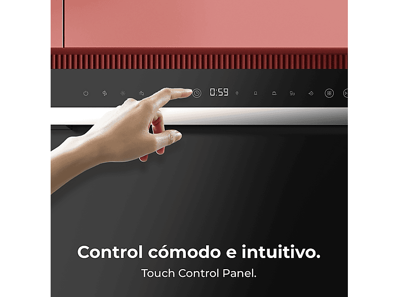 CECOTEC Lavavajillas compacto en color Negro (mod. Bolero Aguazero 2400 Black) — foto 6