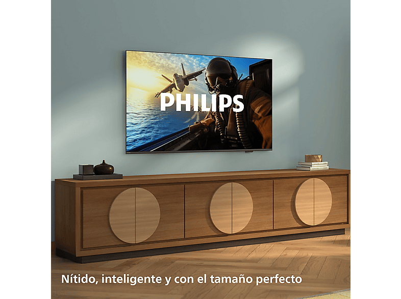 TV LED 50" PHILIPS en color Negro de UHD 4K — foto 4