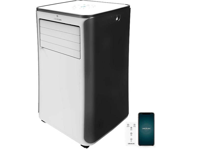 Aire acondicionado portátil CECOTEC en color Blanco, 2268 fg/h