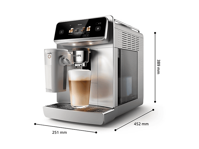 Cafetera superautomática PHILIPS en color Plata de 15 Bar — foto 4