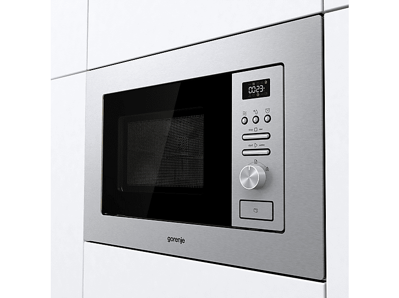 Microondas integrable GORENJE en color Acero inoxidable, 5 potencia — foto 5