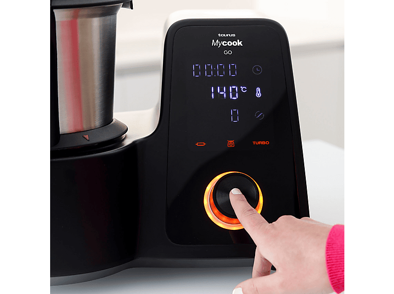 Robot de cocina TAURUS con 1600 W en color Negro — foto 4