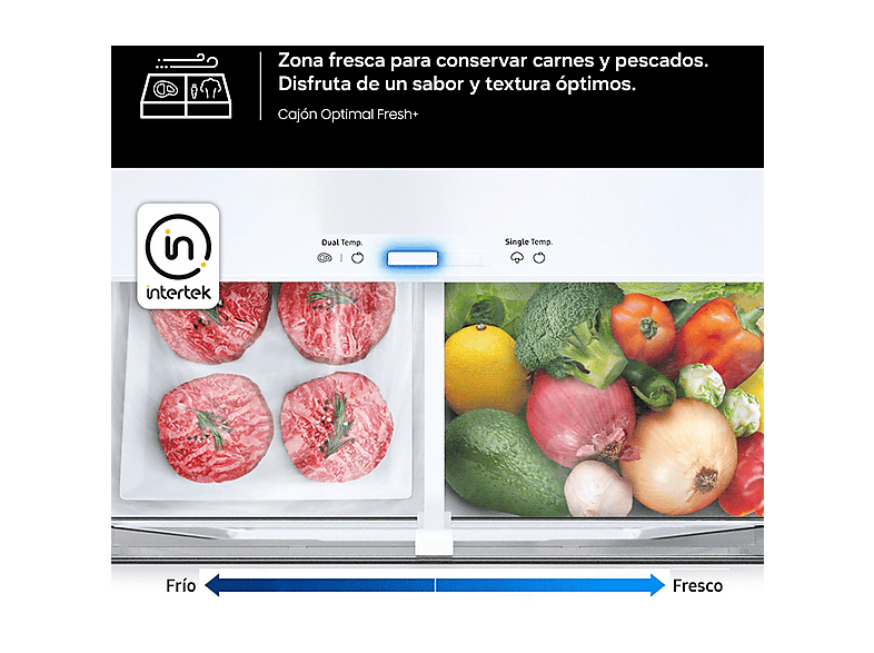 Frigorífico combi SAMSUNG — No Frost y 203 cm (mod. Smart RB38C607AS9/EF) — foto 10