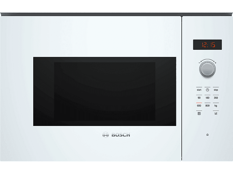 Microondas integrable BOSCH en color Blanco de 800 W