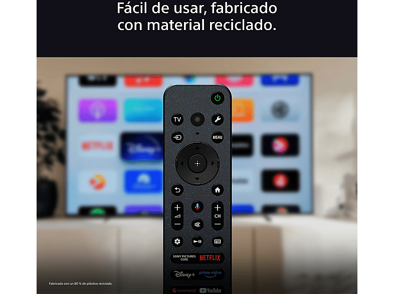 SONY TV LED 75" Direct LED (mod. Bravia 3) en color Negro — foto 14