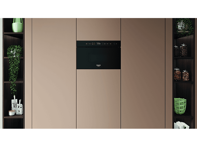 Microondas integrable HOTPOINT en color Negro de 4 potencia — foto 5