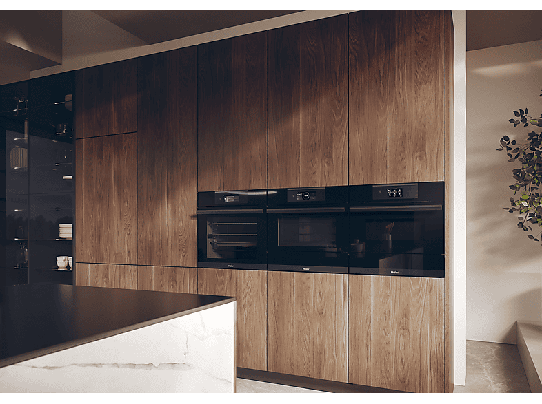 Microondas integrable HAIER con 5 potencia en color Negro — foto 4