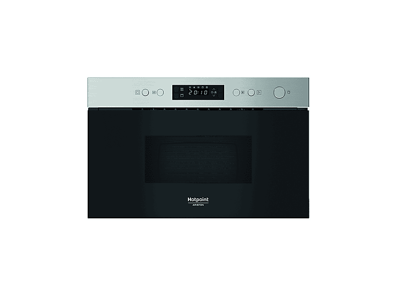 HOTPOINT Microondas integrable 4 potencia (mod. HAM K12C X) en color Negro, Acero inoxidable