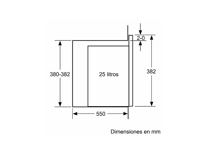 Microondas integrable BALAY en color Cristal Blanco — foto 6