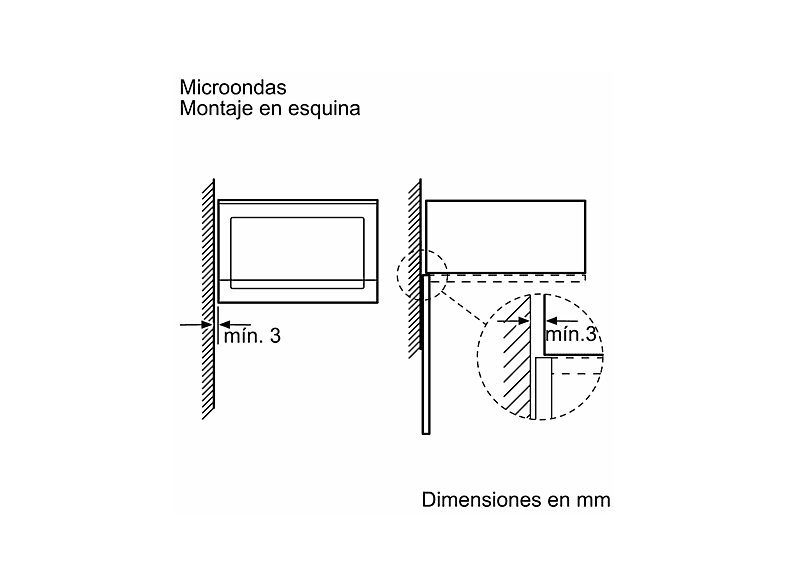 Microondas integrable BALAY en color Cristal Blanco — foto 7