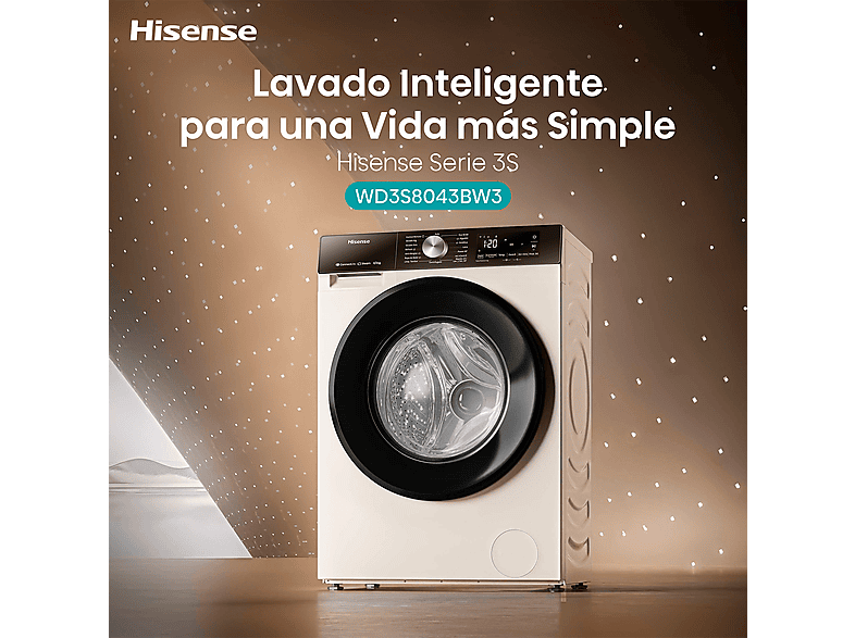 Lavadora secadora HISENSE en color Blanco de 8 kg/5 kg — foto 13
