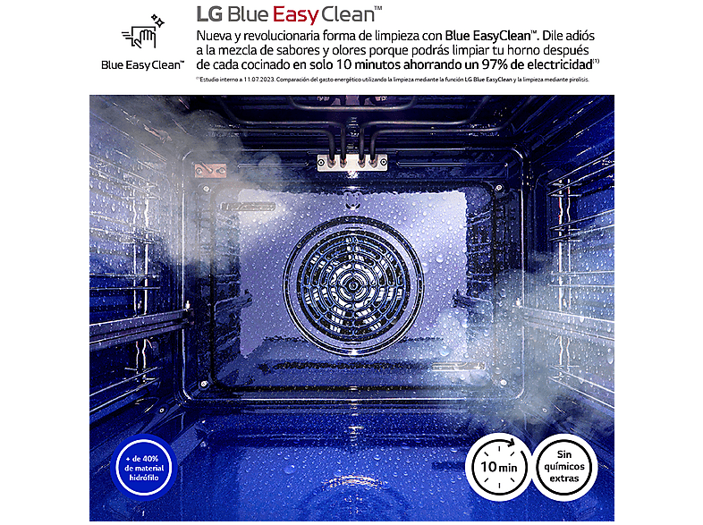 LG Horno a vapor en color Cristal negro mate — foto 5