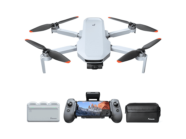 POTENSIC Dron 48 megapixel (mod. DRONE ATOM 2 FLY) en color Blanco