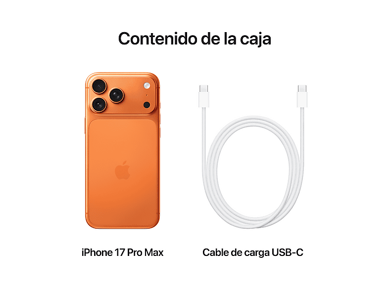 Smartphone APPLE con 256 GB en color Naranja cósmico — foto 8